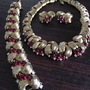 Vintage Marcel Boucher jewelry set